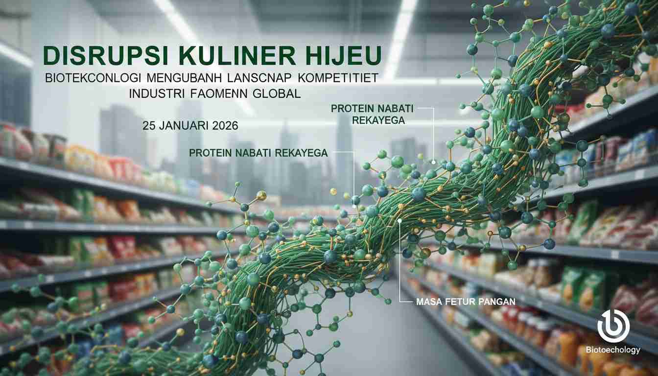 Disrupsi Kuliner Hijau: Bagaimana Bioteknologi Mengubah Lanskap Kompetisi Industri Makanan Global